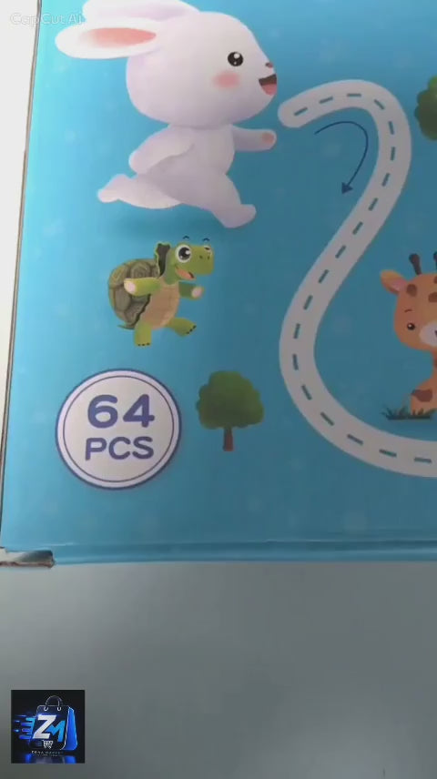 Cuaderno Montessori Reutilizable para Aprender Jugando